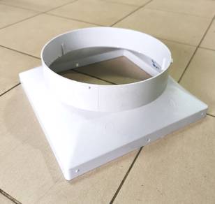 Portable Aircond ducting hose connector 6"