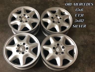 USED RIM ORI MERCEDES 15inch BENZ C-CLASS W203