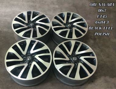 USED RIM ORIGINAL NISSAN 18inch FOR NISSAN NAVARA