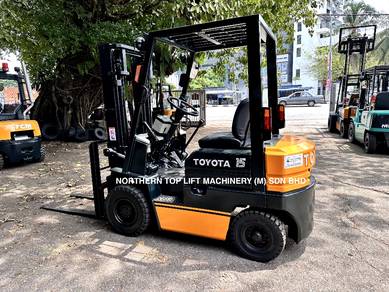 JAPAN Direct Imported TOYOTA 1.5 ton FORKLIFT