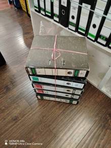 10 Pcs Preloved Black Hard File