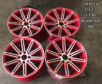 NEW RIM GKXCV4 15inch VIOS MYVI SAGA BLM PERSONA