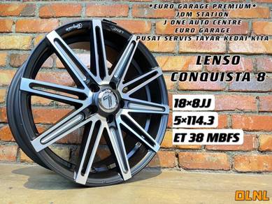 LENSO CONQUISTA 8 18inc ACCORD ODYSSEY CAMRY HRV