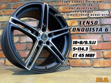 LENSO CONQUISTA 6 18inc LANCER ACCORD CIVIC FC