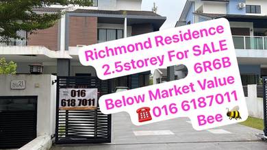 2.5 storey link bungalow teluk intan below market value for sale