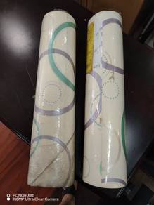 2 Roll New Wallpaper ( Need Glue / Gum )
