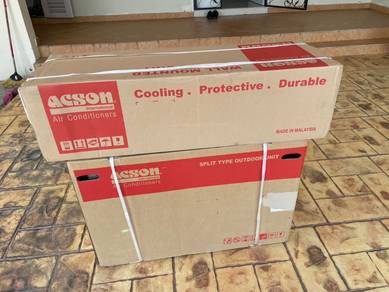 Aircond Acson 1hp siap pasang Z22