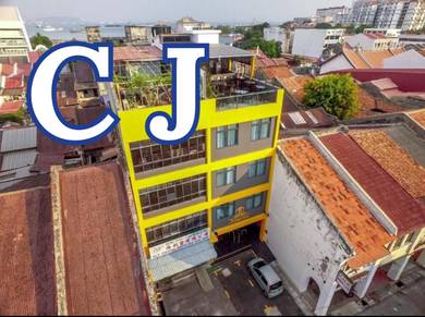 5 Storey Georgetown Hotel For Sale UNESCO Beach Street with Rooftop