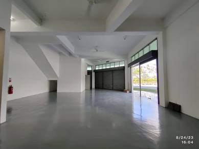 CORNER LOT Facing Mainroad WITH LIFT 3 Sty Shoplot NCITY Bakar Arang