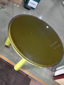 Round Glass Top Coffee Table TC708