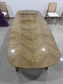 KACA ALAS MEJA ANDA l table glass top install