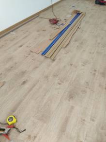 INSTALL VINYL FLOOR l 3mm thickness lantai vinyl