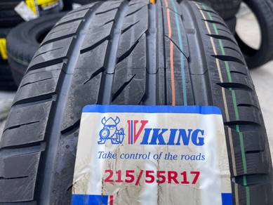 Tayar baru 215 55 17 Continental viking PT6 honda