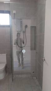 KACA MANDIAN l shower screen glass l kalis pecah