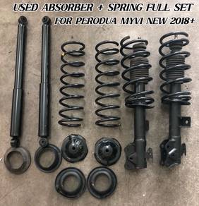 USED Ori ABSORBER SPRING FULL SET MYVI NEW 2018
