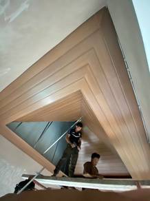 PASANG SILING BESI l aluminium strip install...