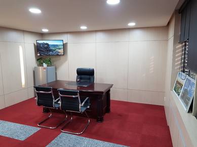 INSTALL FLOOR TILE CARPET l pasang karpet tile 5mm
