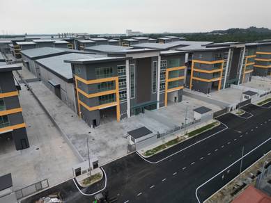 25ksf Meru Klang brand new semi d factory with lift for rent Wce 3.6km