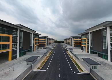 25ksf Meru Klang brand new semi d factory with lift for rent Wce 3.6km