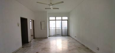 Newly painted painted basic unit at Lagoon Perdana, Bandar Sunway