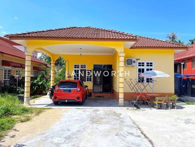 Rumah Banglo 1 Tingkat Besar Cantik Chabang 4 Tok Mek Ngah Tumpat