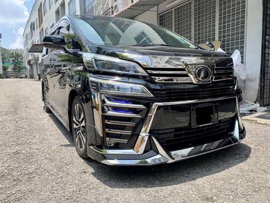 Alphard 2008 Convert 2018 Vellfire Bumper Bodykit