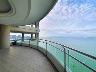 High floor with private lift, private pool & breath-taking sea view!