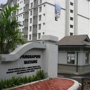 【🔥100%LOAN🔥】Pangsapuri Mayang 800sf Puncak Jalil Seri Kembangan B/M