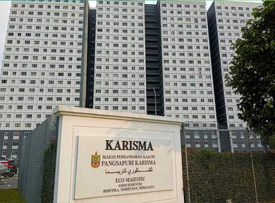 【Full Loan】Karisma Apartment 3R2B 2CP |Eco Majestic ✅ No Need❌10% DP
