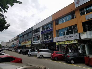 FACING MAINROAD Ground Floor Shoplot PRIME AREA Bakar Arang For Rent