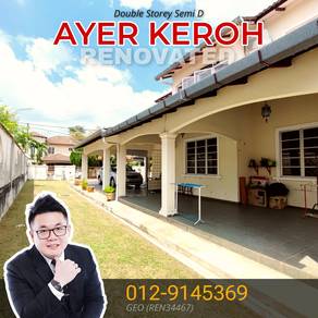 2 Storey Semi D 4000sqft 4R3b Taman Tasik Utama Ayer Keroh Melaka