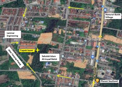 Rumah teres setingkat, Chengal Lempong, Balok, Kuantan, Pahang.