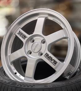 NEW RIM TE37 16inch ET38 MYVI ALZA CITY VIOS YARIS