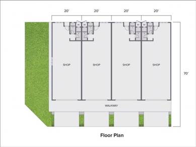 Meridin East Single Storey Shop, Pasir Gudang
