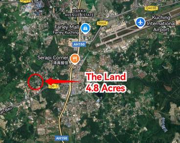 4.8 Acres Land at 7th Mile, Haji Baki, Kuching