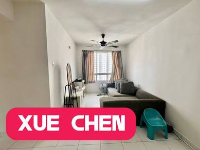 {CORNER UNIT} CENTRIO AVENUE 700sf CHEAPEST HIGH FLOOR 1cp GELUGOR USM