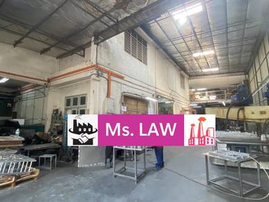 [Fully Extended] Semi D Factory/Warehouse @Permatang Tinggi Bkt Minyak