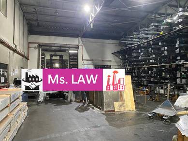 Detached Factory/Warehouse @Permatang Tinggi Bkt Minyak
