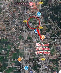 43 Points Land (999 Title) at near Sarawak General Hospital, Kuching
