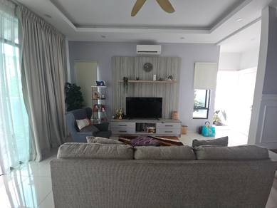 Beautiful 2sty cluster semi d house tenderfields eco majestic semenyih