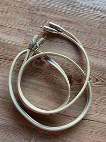 Standard Interconnect cable – RCA 6 feet pair.