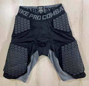 Nike Pro Combat Black Padded Girdle #CA2 Used