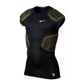 Nike Pro Combat Black Padded Compression Tee #CA