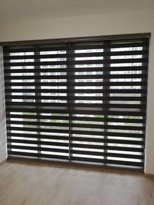 LANGSIR JENIS ZEBRA BLIND l pasang langsir zebra l