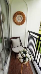 Full Loan 3R2B+ 2 Carpark + Balcony Puncak Alam Condominum beside ECRL