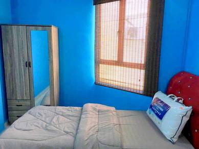 BILIK SEWA PEREMPUAN - ALPHA VILLA APARTMENT - Near LRT Wangsa Maju
