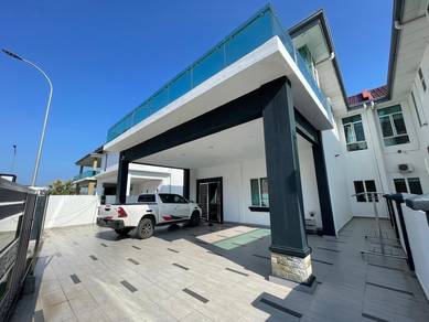 Taman Crystal Double Storey Semi Detached For Sales, Tawau, Sabah.
