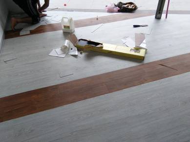 LANTAI JENIS VINYL FLOOR l vinyl lantai 3mm tebal