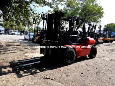 JAPAN Direct Imported TOYOTA 7 ton DIESEL FORKLIFT
