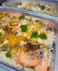 creamy shrimp pasta